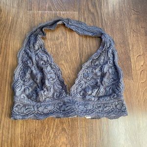Free People Out From Under Grey Bralette - Medium